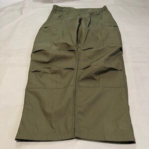 Vertx Men Tactical Cargo Pant Green Ripstop Gorpcore Double Knee Y2K-35x30-6546